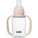 Bibs Blush Baby Sippy Bottle Spout Round Silicone Slow Flow