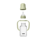 Bibs Sage Baby Sippy Bottle Spout Round Silicone Slow Flow