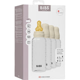 Bibs Ivory Baby Bottle Round Latex 4-Pack