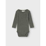 Name It Mulled Basil Wang Wool Needle Body Solid Noos