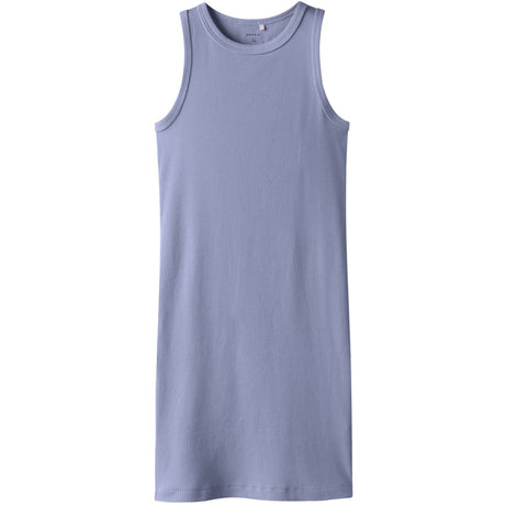 Name It Purple Impression Nkfnakal Sl Slim Dress Noos