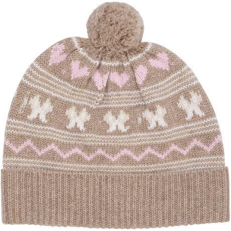 COPENHAGEN COLORS Sand Comb. Cashmere Pattern Beanie