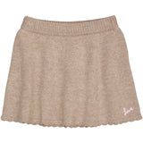 COPENHAGEN COLORS Sand Mel Cashmere Skirt W. Emb.