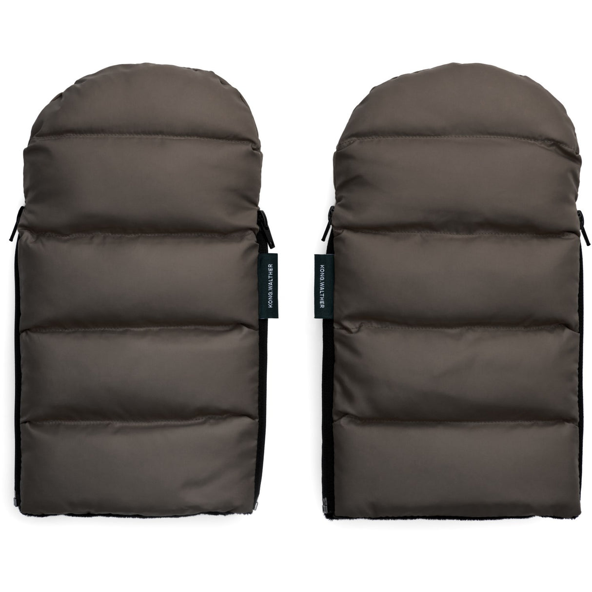 KongWalther Puffer Grey Østerbro Gloves