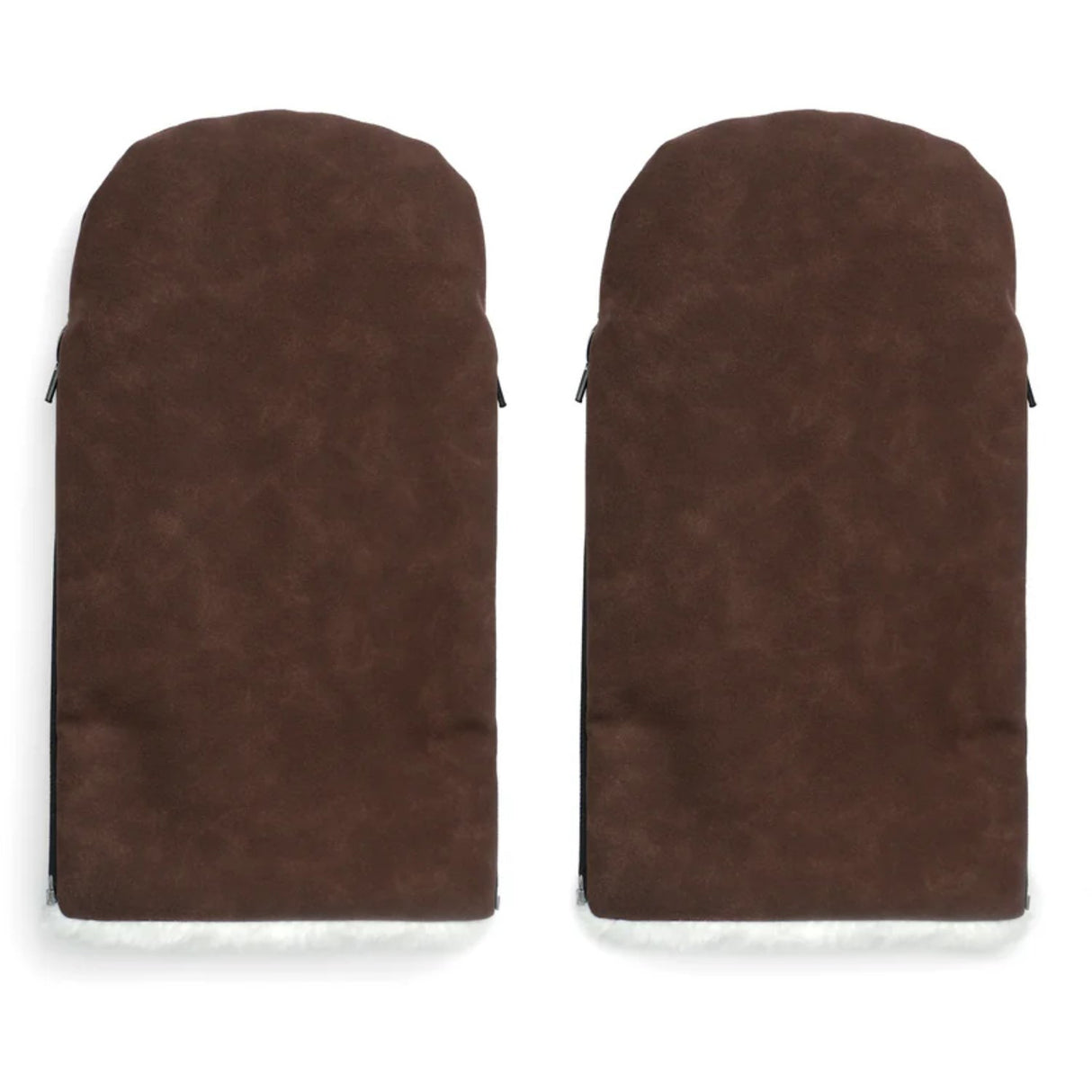 KongWalther Chocolate Brown Faux Suede Østerbro Gloves