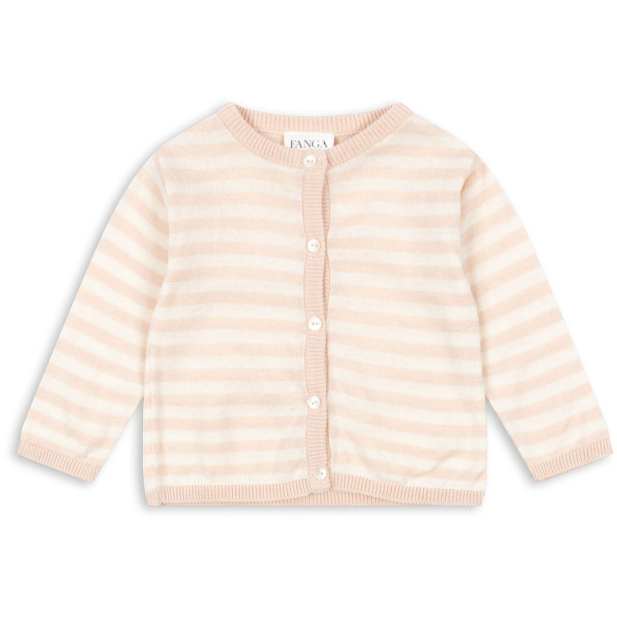 Konges Sløjd Fanga Cameo Rose Venti Knit Cardigan GOTS