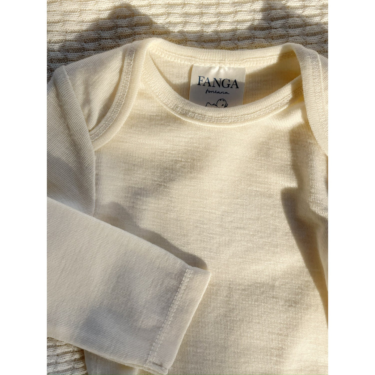Konges Sløjd Fanga Beige Melange Erba Wool Ls Body
