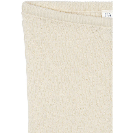 Konges Sløjd Fanga Antique White Venti Pointelle Pants GOTS