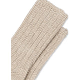 Konges Sløjd Fanga Sand Lana Heavy Knitted Socks