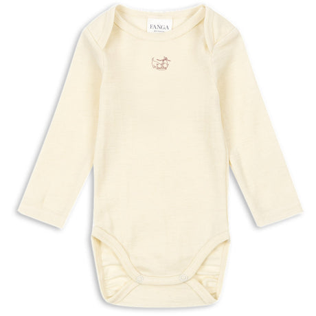 Konges Sløjd Fanga Beige Melange Erba Wool Ls Body