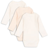 Konges Sløjd Fanga Blush Mix Fio Stripe 3 Pack Ls Body OCS