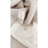 Konges Sløjd Fanga Oatmeal Melange Erba Wool Fleece Baby Blanket