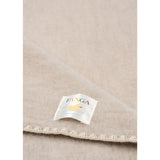 Konges Sløjd Fanga Oatmeal Melange Erba Wool Fleece Baby Blanket
