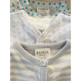 Konges Sløjd Fanga Gray Dawn Venti Knit Cardigan GOTS