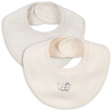 Konges Sløjd Fanga Blue Mix Fio Stripe 2 Pack Bibs OCS