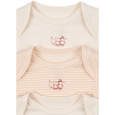 Konges Sløjd Fanga Blush Mix Fio Stripe 3 Pack Ls Body OCS