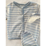 Konges Sløjd Fanga Gray Dawn Venti Knit Pants GOTS