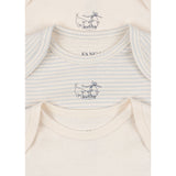 Konges Sløjd Fanga Blue Mix Fio Stripe 3 Pack Ls Body OCS