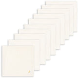Konges Sløjd Fanga Antique White Nuvoli 10 Pack Muslin Cloth GOTS