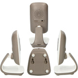 Alecto White/Taupe Video Monitor 2,4 Inch Colour Display