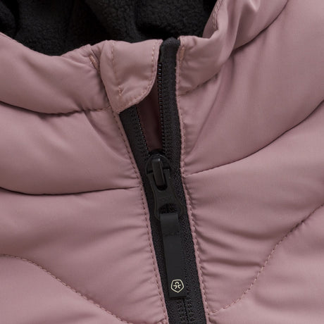 Color Kids Woodrose Jacket W. Hood - Quilt