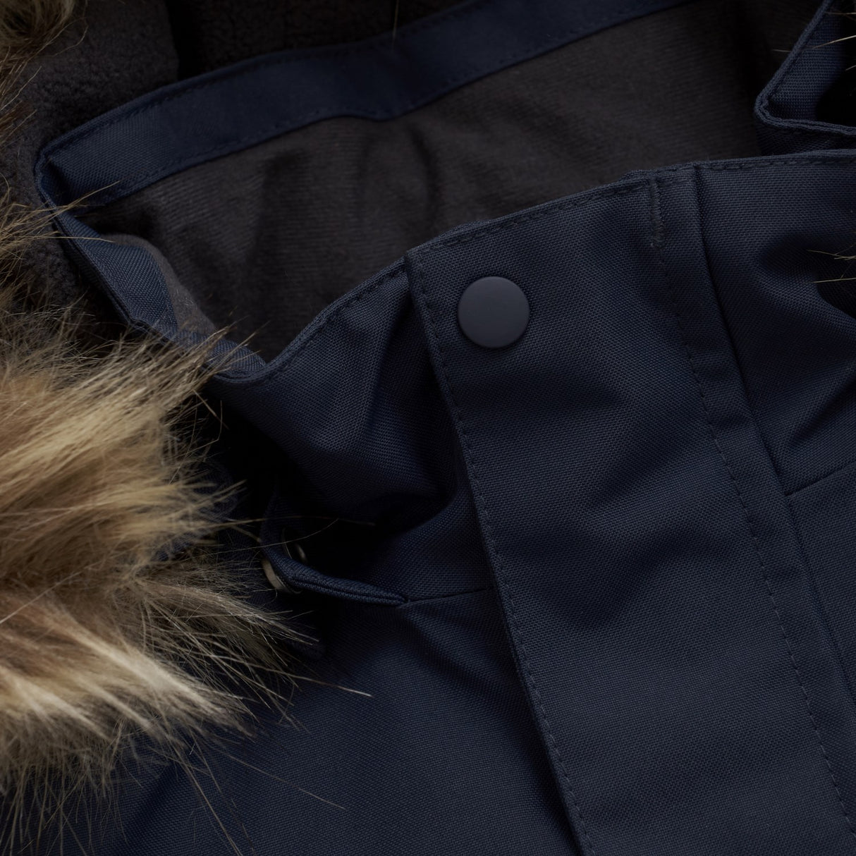 Color Kids Total Eclipse Parka W. Fake Fur