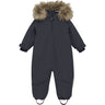 En Fant Ebony Baby Snowsuit W. Fake Fur