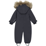 En Fant Ebony Baby Snowsuit W. Fake Fur