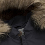 En Fant Ebony Baby Snowsuit W. Fake Fur