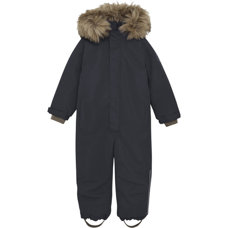 En Fant Ebony Snowsuit W. Fake Fur