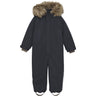 En Fant Ebony Snowsuit W. Fake Fur