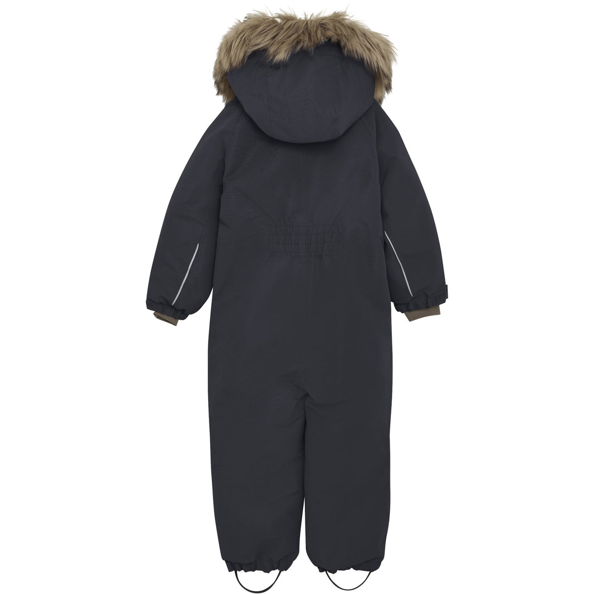 En Fant Ebony Snowsuit W. Fake Fur