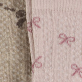 Minymo Shell Socks W. Lettuce Hem (2-Pack)