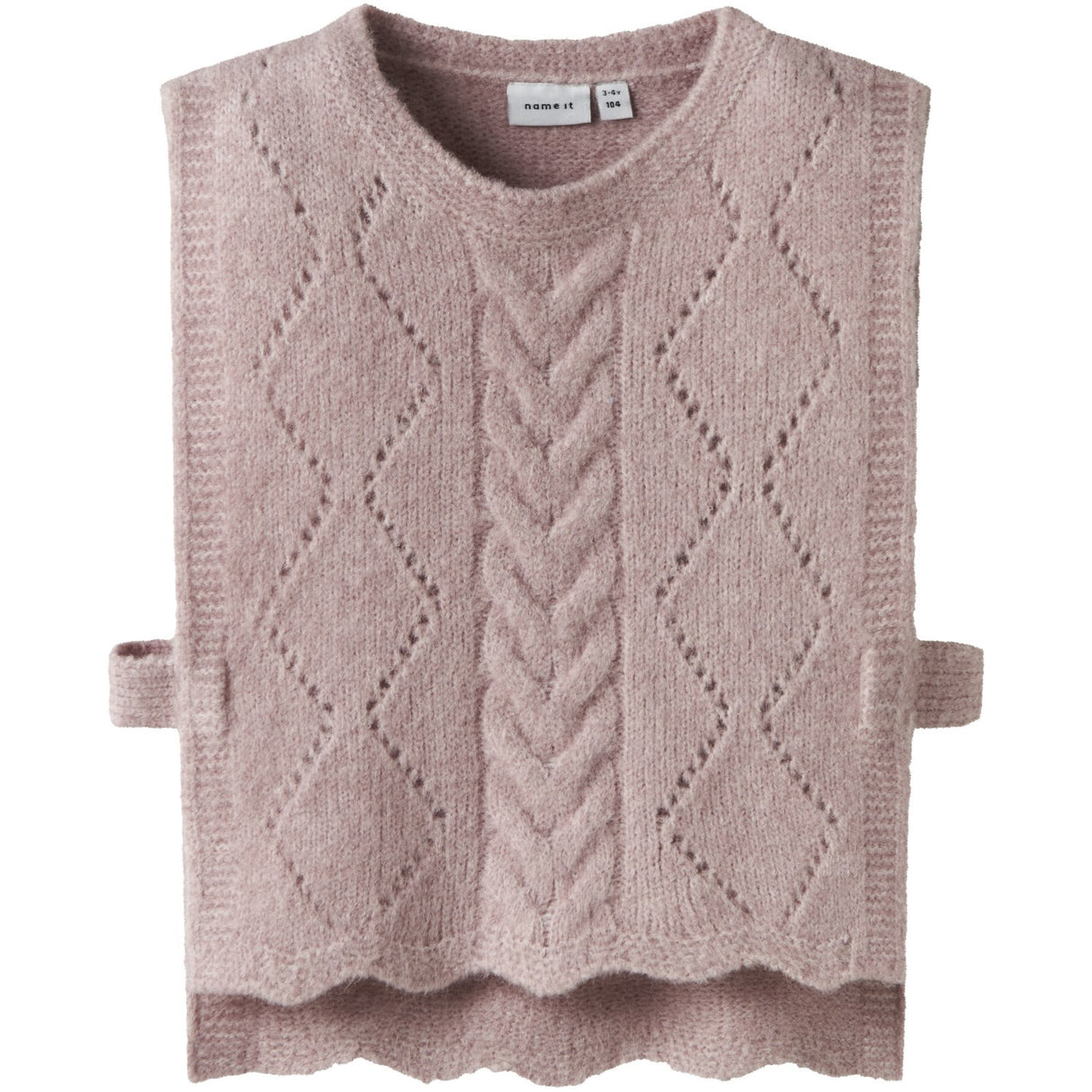 Name It Burnished Lilac Nmflea Knit Vest