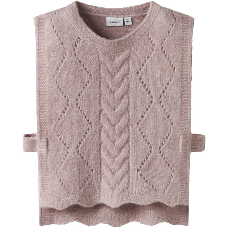 Name It Burnished Lilac Nmflea Knit Vest