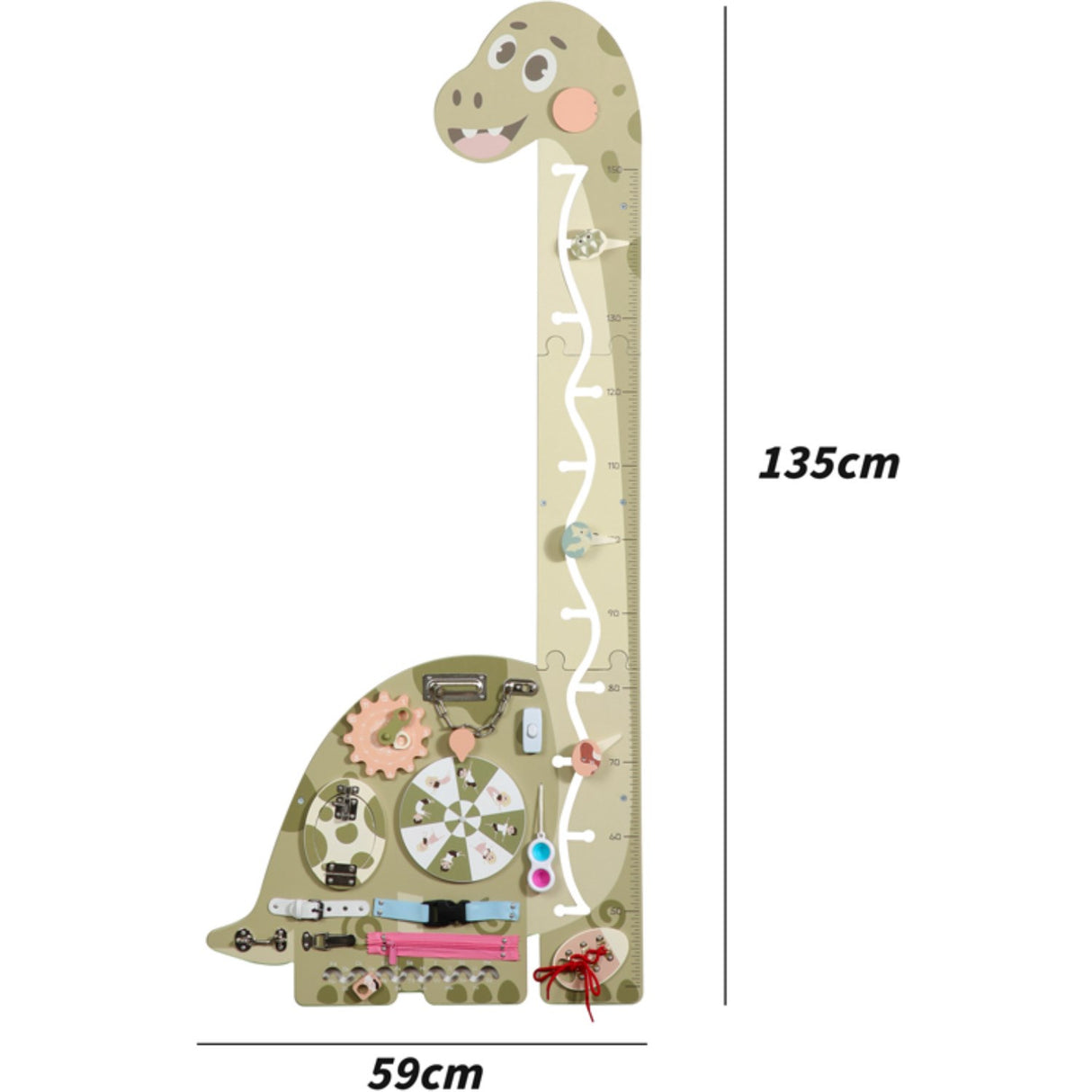 HEMMINGSEN Kids Green Longneck Activity Board