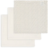 Konges Sløjd Fanga Punto Blu Bellini 3 Pack Muslin Cloth GOTS
