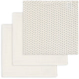 Konges Sløjd Fanga Punto Blu Bellini 3 Pack Muslin Cloth GOTS
