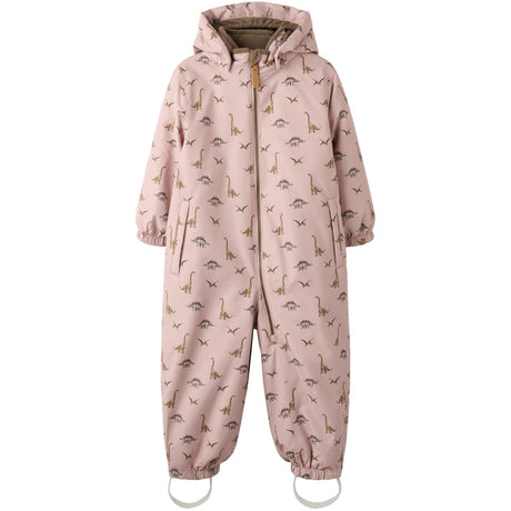 Lil'Atelier Misty Rose Dino Nmnlasnow10 Suit Aop 1Fo Lil