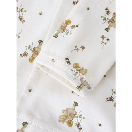 Lil'Atelier Coconut Milk Nmflayo Sin Slim Leggings Lil