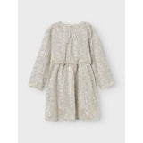 Name It Frosted Almond Nkfrantella Ls Dress