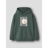 Name It Bistro Green Urban Nkmvugo Ls Nreg Sweat Wh Bru