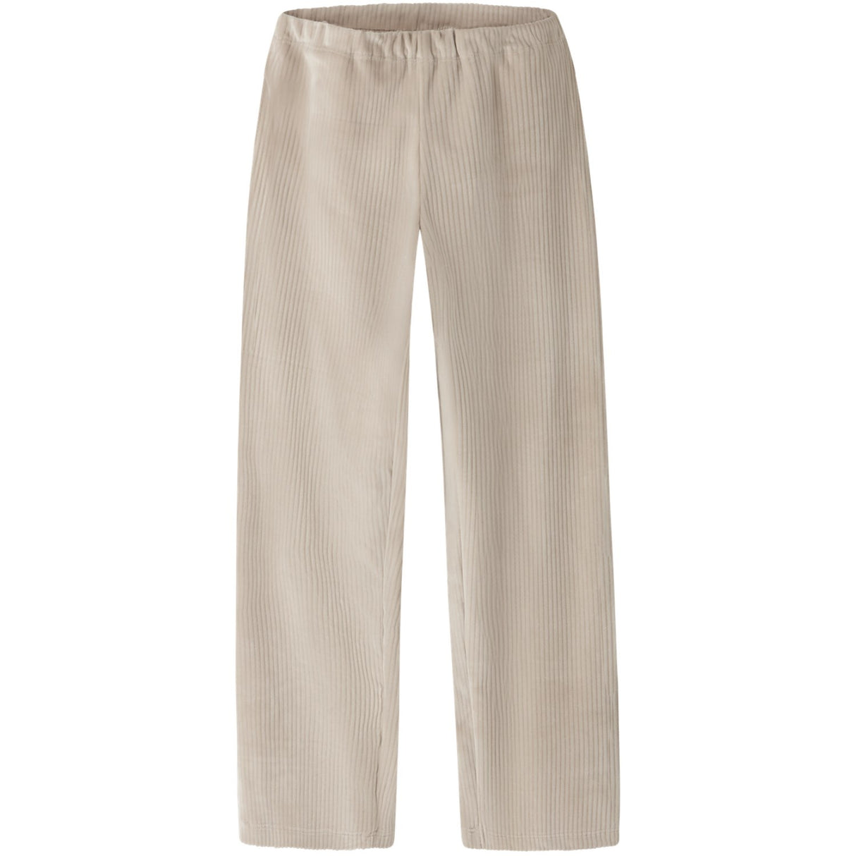 Name It Cement Nkfveloa Velvet Pants