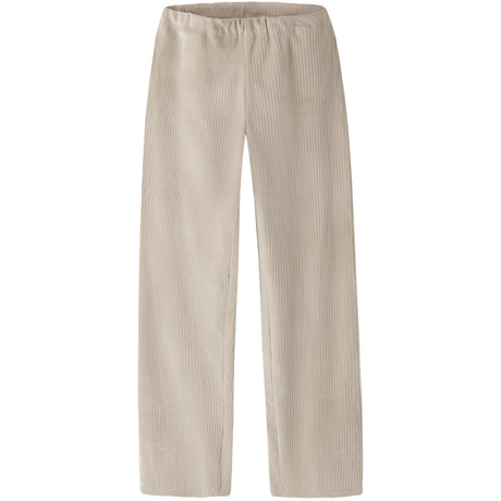 Name It Cement Nkfveloa Velvet Pants