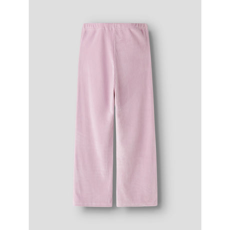 Name It Keepsake Lilac Nkfveloa Velvet Pants