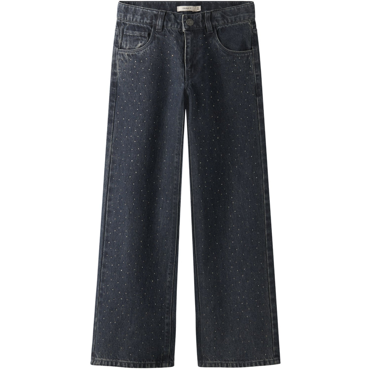 Name It Dark Midnight Denim Nkfrose Wide Rhine Jeans 2424-Im S