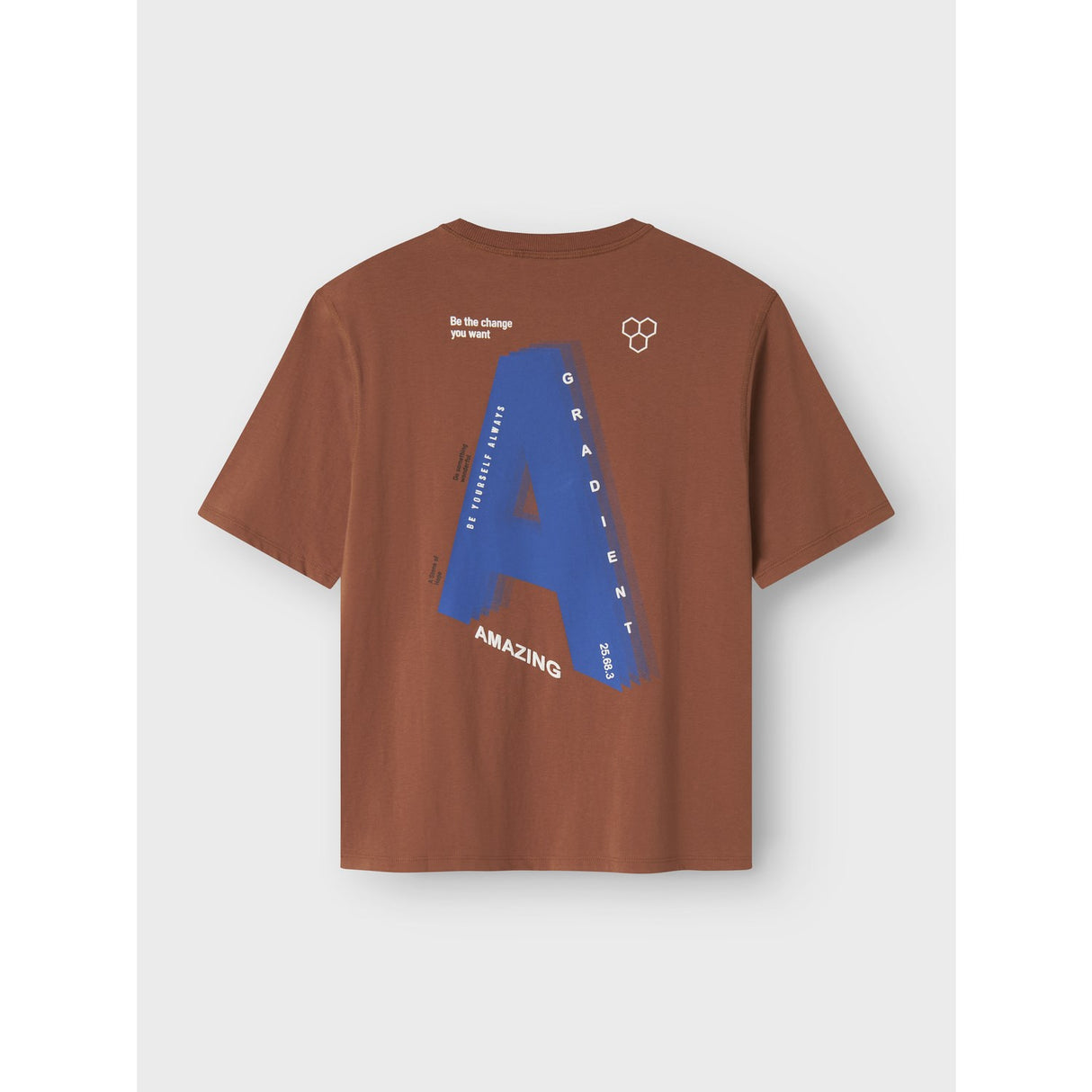 Name It Carob Brown Nkmoakley Ss Nreg Top Bf