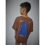 Name It Carob Brown Nkmoakley Ss Nreg Top Bf