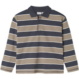 Name It Roasted Cashew Nkmollie Ls Rlx Polo Bf