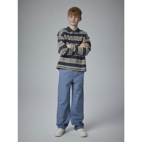 Name It Roasted Cashew Nkmollie Ls Rlx Polo Bf